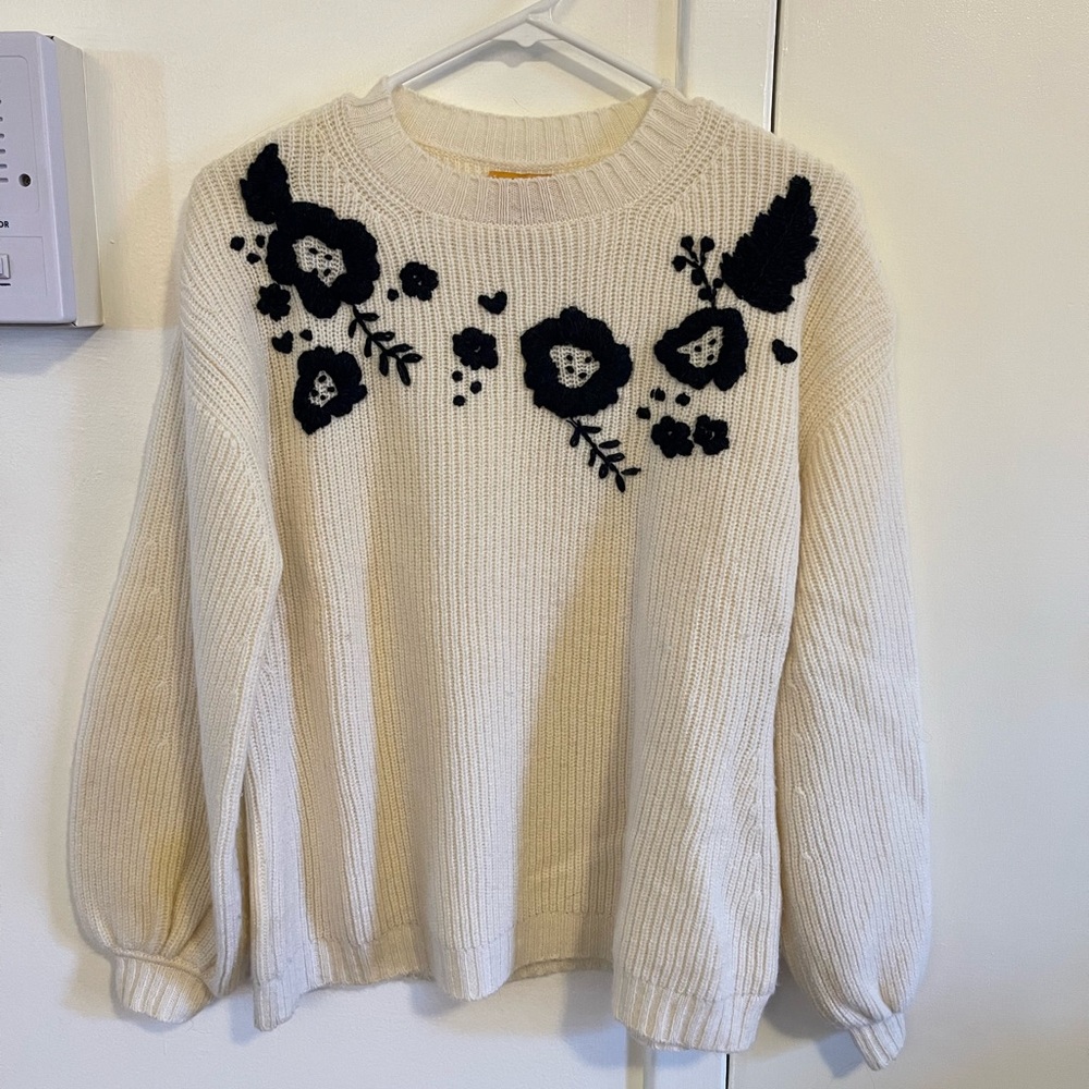 Le Lion Embroidered Sweater